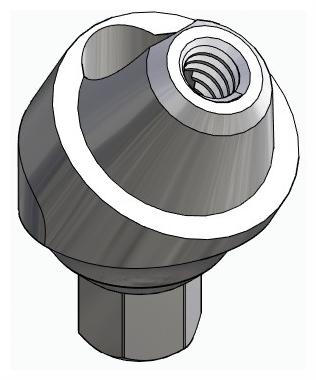 BIONIKA BIOLEVEL, Multi-unit abutment, angled, positioned, wide, LT2, type-B