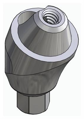 BIONIKA BIOLEVEL, Multi-unit abutment, angled, positioned, wide, LT2, type-B