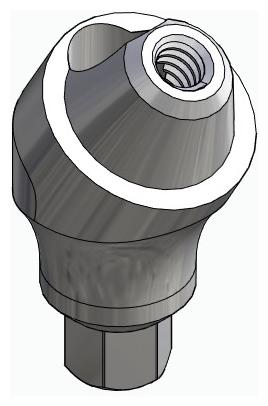 BIONIKA BIOLEVEL, Multi-unit abutment, angled, positioned, wide, LT2, type-B