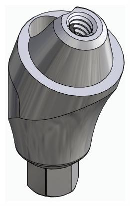 BIONIKA BIOLEVEL, Multi-unit abutment, angled, positioned, wide, LT2, type-B