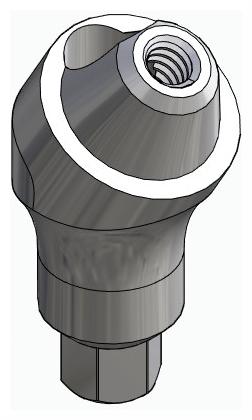 BIONIKA BIOLEVEL, Multi-unit abutment, angled, positioned, wide, LT2, type-B