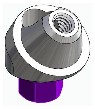 BIONIKA BIOLEVEL, Multi-unit abutment, angled, positioned, wide, LT2, type-B