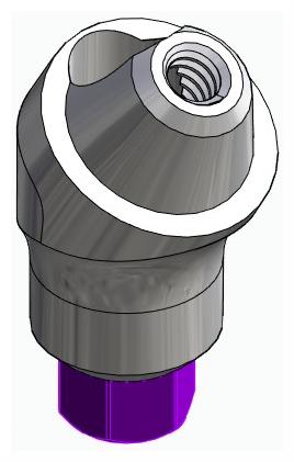 BIONIKA BIOLEVEL, Multi-unit abutment, angled, positioned, wide, LT2, type-B