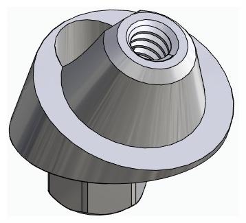 BIONIKA BIOLEVEL, Multi-unit abutment, angled, positioned, wide, LT2, type-B