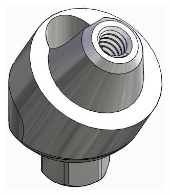 BIONIKA BIOLEVEL, Multi-unit abutment, angled, positioned, wide, LT2, type-B