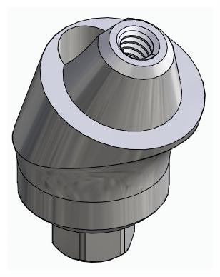 BIONIKA BIOLEVEL, Multi-unit abutment, angled, positioned, wide, LT2, type-B