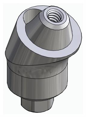 BIONIKA BIOLEVEL, Multi-unit abutment, angled, positioned, wide, LT2, type-B