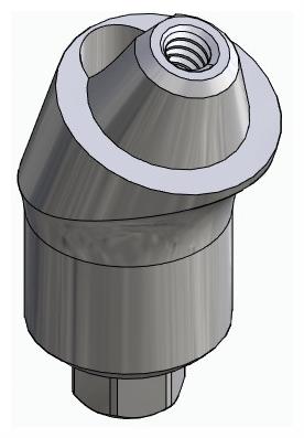 BIONIKA BIOLEVEL, Multi-unit abutment, angled, positioned, wide, LT2, type-B