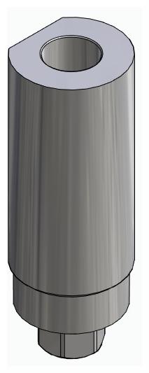 BIONIKA BIOLEVEL, Scanbody, screw-retained, positioned