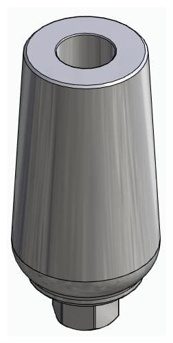 BIONIKA BIOLEVEL, Universal abutment, straight, positioned