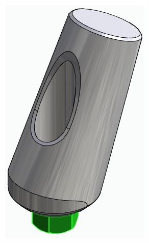 BIONIKA BIOLEVEL, Universal abutment, angled, positioned, type-A