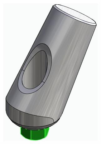 BIONIKA BIOLEVEL, Universal abutment, angled, positioned, type-A