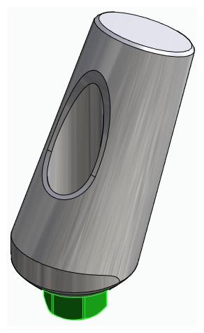 BIONIKA BIOLEVEL, Universal abutment, angled, positioned, type-B