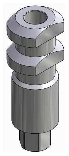 BIOPLANT, Impression coping for open tray, uniform, positioned
