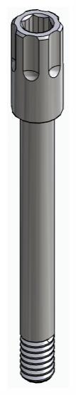 BIOPLANT, Impression coping screw, open tray, long