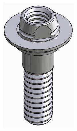 BIONIKA BIOPLANT, Multi-unit abutment, straight, screwable, narrow
