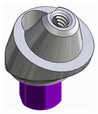 BIONIKA BIOPLANT, Multi-unit abutment, angled, positioned, narrow, LT2.7, type-A