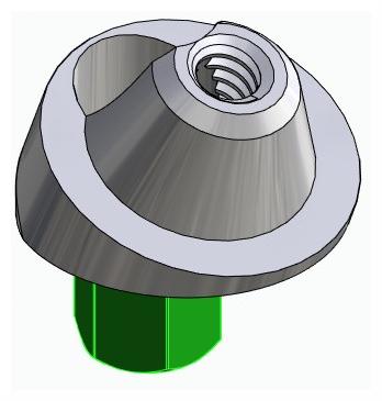 BIONIKA BIOPLANT, Multi-unit abutment, angled, positioned, wide, LT2, type-A