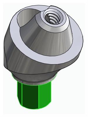 BIOPLANT, Multi-unit abutment, angled, positioned, wide, LT2, type-A