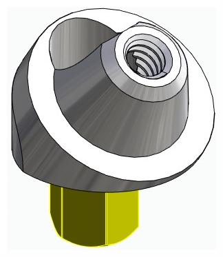 BIOPLANT, Multi-unit abutment, angled, positioned, wide, LT2, type-A