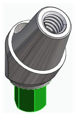 BIONIKA BIOPLANT, Multi-unit SR abutment, angled, positioned, type-A