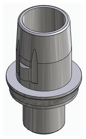 BIONIKA BIOPLANT, Titanium base, non-positioned