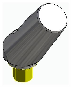 BIOPLANT, Universal abutment, angled, positioned, type-A