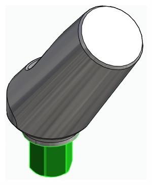BIOPLANT, Universal abutment, angled, positioned, type-B