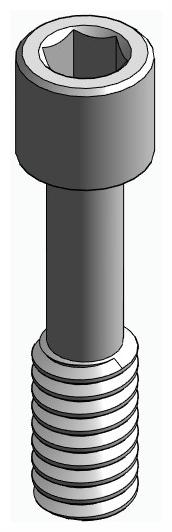 BIONIKA CORTICAL, Abutment screw, surgical