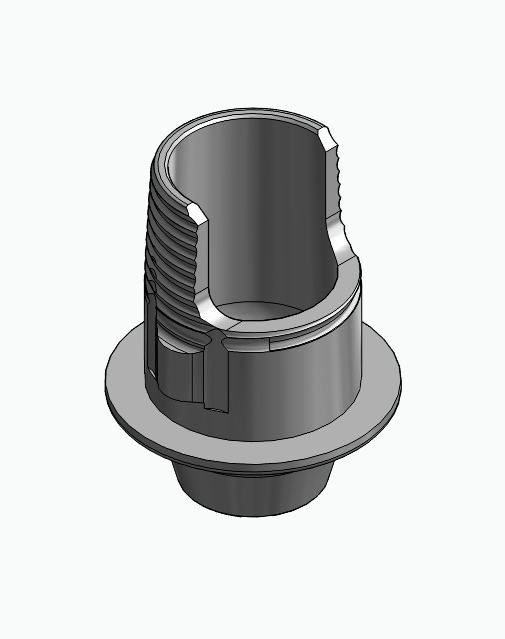 BIONIKA CORTICAL, Flexi base, implant level, non-positioned