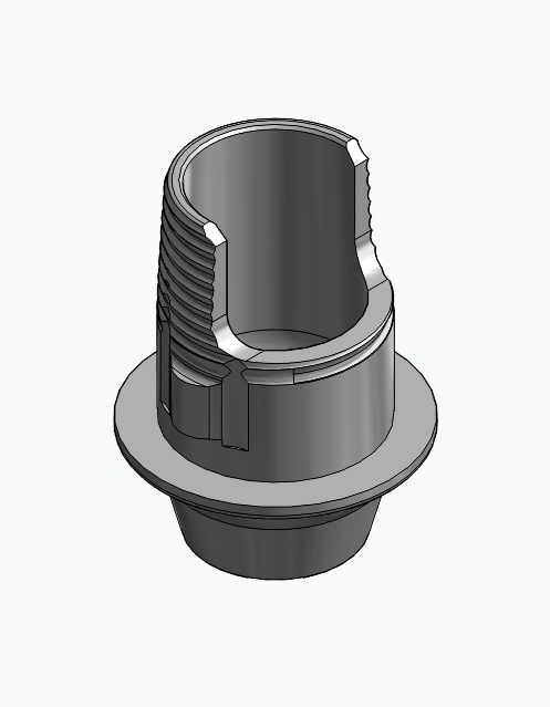 BIONIKA CORTICAL, Flexi base, implant level, non-positioned