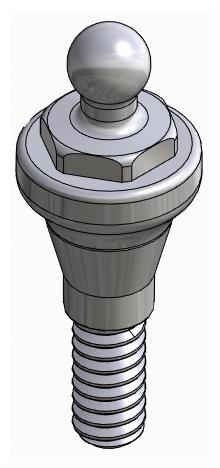 BIONIKA CORTICAL, Ball abutment, OC, micro