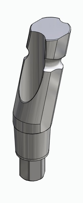 BIONIKA CORTICAL, Impression coping for closed tray, angled, type-A