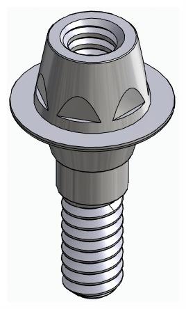 BIONIKA CORTICAL, Multi-unit abutment, straight, screwable, narrow, LT2.7