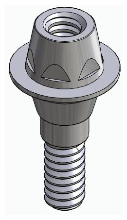BIONIKA CORTICAL, Multi-unit abutment, straight, screwable, narrow, LT2.7