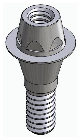 BIONIKA CORTICAL, Multi-unit abutment, straight, screwable, narrow, LT2.7