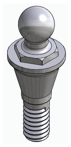 BIONIKA ECOPLANT, Ball abutment, OC, normal