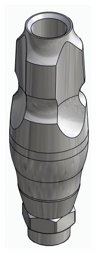 BIONIKA ECOPLANT, Impression coping for closed tray, uniform, positioned