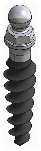 BIONIKA SLIM, Implant, stabile, ball head, normal