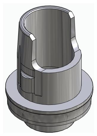 BIONIKA RP, Flexi base, implant level, non-positioned