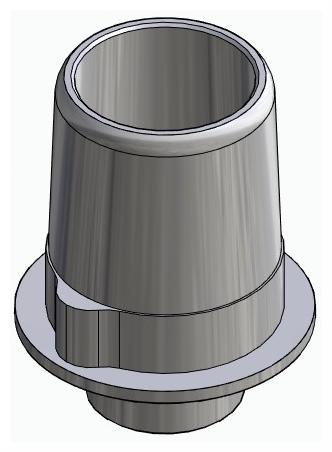 BIONIKA RP, Titanium base, non-positioned