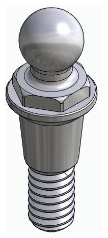 BIONIKA CA, Ball abutment, OC, normal