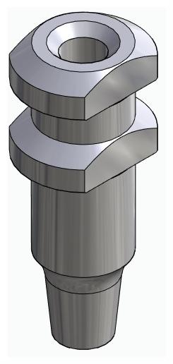 BIONIKA CA, Impression coping for open tray, uniform, non-positioned