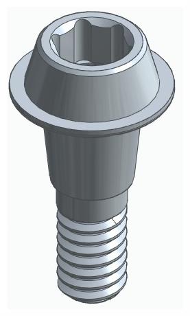 BIONIKA CA, Multi-unit abutment, straight, screwable, narrow