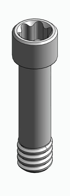 BIONIKA CX, Abutment screw, surgical, PCT