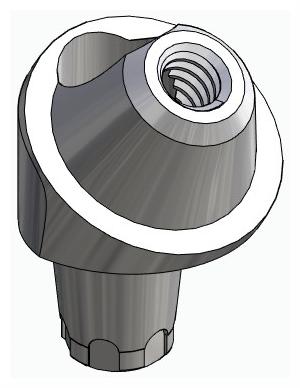 BIONIKA CX, Multi-unit abutment, angled, positioned, wide, LT2, type-A