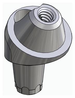 BIONIKA CX, Multi-unit abutment, angled, positioned, wide, LT2, type-A