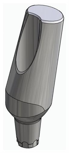 BIONIKA CX, Universal abutment, angled, positioned, type-B
