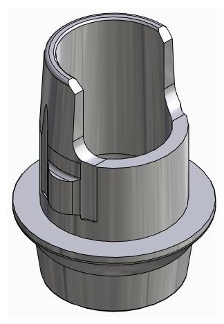 BIONIKA ST, Flexi base, implant level, non-positioned