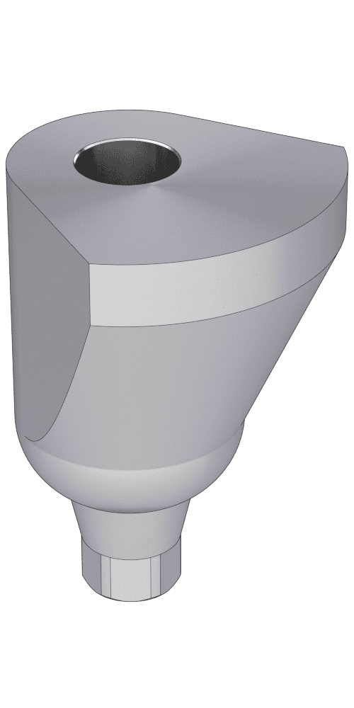 BIONIKA Actival, Delta abutment, positioned